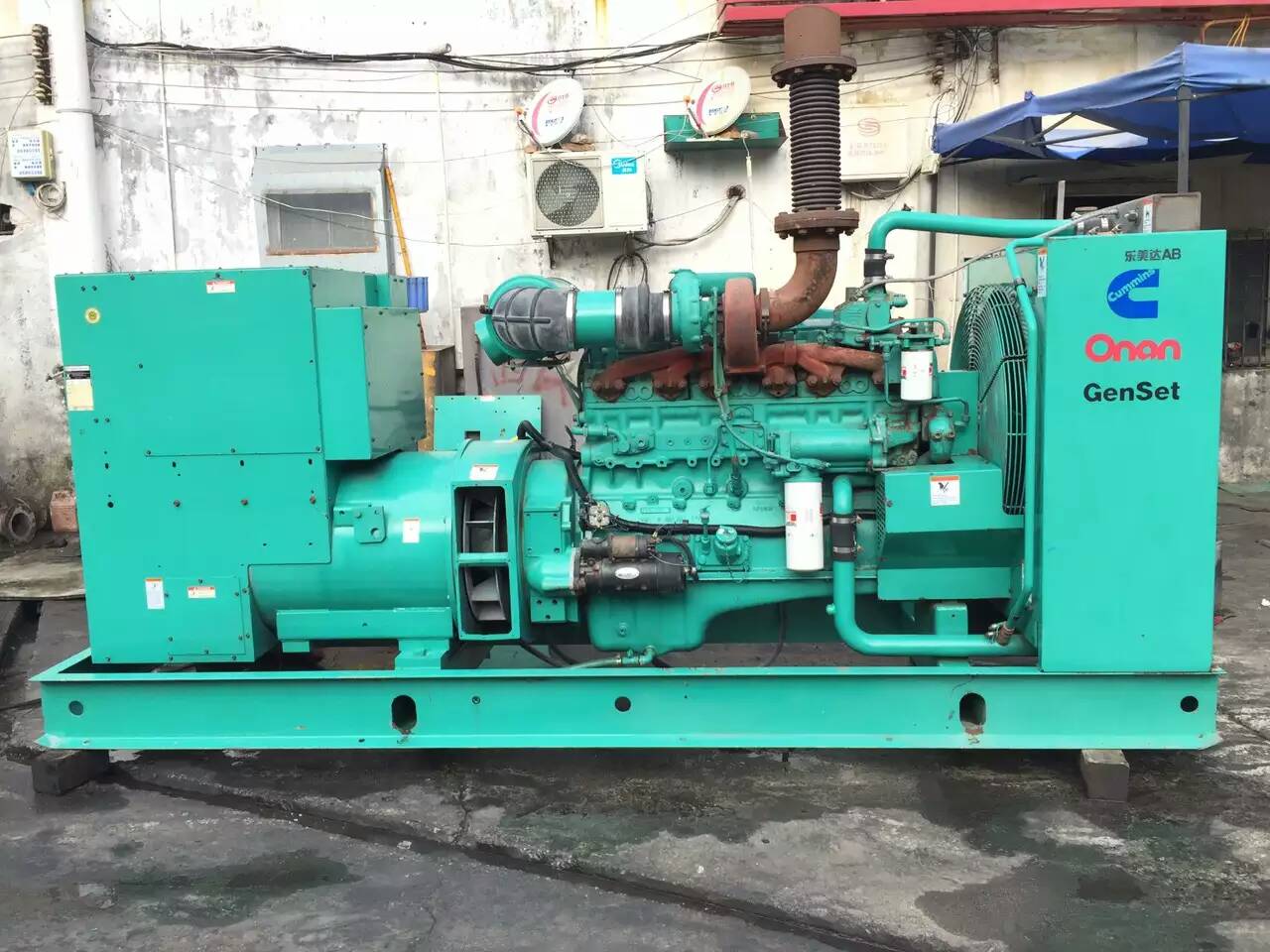 贺兰租赁发电机-柴油发电机不正常冒烟的原因